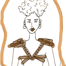 Mujer (2021). Design, Art Direction, Character Design, Costume Design, Arts, Crafts, Creativit, Upc, and cling project by Oriana Nigro Acevedo - 07.22.2021