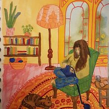 My project in Exploratory Sketchbook: Find Your Drawing Style course. Traditional illustration, Sketching, Creativit, Drawing, Watercolor Painting, Sketchbook, and Gouache Painting project by Meghan Black - 07.17.2021