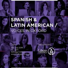 Spanish and Latin American Voices in Oxford. Projekt z dziedziny Design, Trad, c, jna ilustracja,  Reklama, Fotografia, Kino, film i telewizja,  Manager art, st, czn, Br, ing i ident, fikacja wizualna, Doradztwo kreat, wne, Zarządzanie projektowaniem, Grafika ed, torska, Edukacja, W, darzenia, Projektowanie graficzne, Projektowanie informacji, Projektowanie interakt, wne, Kreat, wność,  Projektowanie plakatów, Ilustracja c, frowa i  Introligatorstwo użytkownika Florencia Saltamartini - 22.07.2021