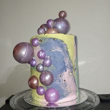 Mi Proyecto del curso: Cake design: técnicas decorativas modernas. DIY, and Design project by Rosario MT - 07.22.2021