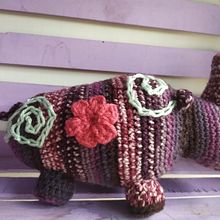 My project in Amigurumi Design and Creation course. Projekt z dziedziny Craft, Projektowanie zabawek,  Tkactwo, DIY, Sz i dełkowanie użytkownika Lizzet Romero - 20.07.2021