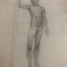 Mi Proyecto del curso: Dibujo realista de la figura humana. Traditional illustration, Fine Arts, Sketching, Pencil Drawing, Drawing, Realistic Drawing, and Figure Drawing project by Fernando Requena - 07.23.2021