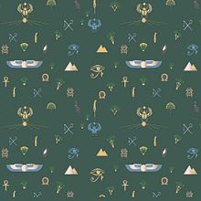 My project in Vector Pattern Illustration for Beginners course. Design, Traditional illustration, Pattern Design, and Printing project by Shaymaa Abdel Hamid - 07.23.2021