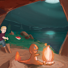 Catch them all. Traditional illustration, Digital Illustration, Digital Painting, and Concept Art project by Aitor Moncho Tudanca - 07.19.2021