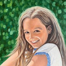 Mi Proyecto del curso: Retrato realista al óleo: detalles y expresión. Artes plásticas, Pintura, e Pintura a óleo projeto de Pascale Colin - 23.07.2021