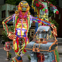 Robots. Artes plásticas projeto de Nicolas Bouillard - 23.07.2021