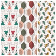 Diseño de patrones. Pattern Design, Vector Illustration, Digital Illustration, Bookbinding, Instagram, Digital Drawing, and Editorial Illustration project by Yocelin Zacarías - 07.23.2021