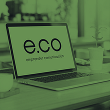 Identidad E.comunicamos. Un projet de Br et ing et identité de Andrés Calvet - 09.08.2020