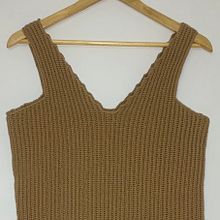 TOP CELESTINA - Mi Proyecto del curso: Crochet: crea prendas con una sola aguja . Un proyecto de Diseño de moda, Tejido, DIY y Crochet de Elena Jiménez - 15.07.2021