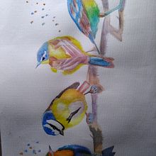 My first experience with watercolors Ein Projekt aus dem Bereich Traditionelle Illustration von Mariela - 24.07.2021