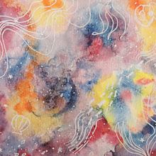 My project in Modern Watercolor Techniques course. Traditional illustration, Fine Arts, Painting, and Watercolor Painting project by Kally Quah - 07.18.2021