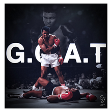 The Greatest. Un progetto di Design di poster  di Silvester Jacob - 24.07.2021