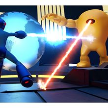 Megaman Wallpaper. Design, Film, Video, TV, 3D, Animation, Architecture, Character Design, Costume Design, Game Design, Graphic Design, Marketing, Photograph, Post-production, Comic, Film, Social Media, Infographics, VFX, Audiovisual Production, Rigging, Photo Retouching, Character Animation, 2D Animation, 3D Animation, 3D Modeling, Concept Art, Video Games, 3D Character Design, Video Editing, 3D Design, Digital Design, YouTube Marketing, Instagram Photograph, Art To, s, Color Correction, Photographic Composition, Digital Painting, Digital Drawing, and Photomontage project by Jorge Cerrada Sánchez - 07.23.2021