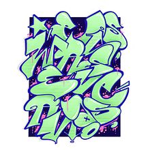 Graffiti Letters . Een project van Digitale illustratie,  Urban art, Traditionele illustratie,  Art direction, Collage, Digitale tekening y  Digitaal schilderij van el waves! - 23.07.2021