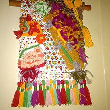 Mi Proyecto del curso: Creación de tapices bordados. Projekt z dziedziny  Haft i  Dekoracja wnętrz użytkownika María José Maldonado - 24.07.2021