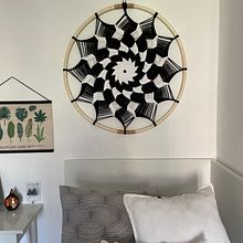 Mi Proyecto del curso: Técnicas de macramé circular. Projekt z dziedziny Craft,  Dekoracja wnętrz,  Tkactwo i Makrama użytkownika Alejandra Maldonado Rincón - 25.07.2021