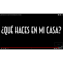 ¿Qué haces en mi casa?. Film, Video, and TV project by Jorge Oceja - 04.01.2020