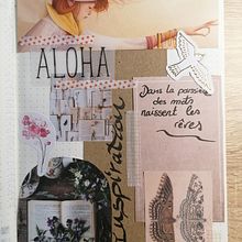 Mon projet du cours : Bullet Journal créatif : planification et créativité. Ilustração tradicional, Lettering, Desenho, H, Lettering, e Colagem projeto de Nausicaa Jean - 25.07.2021