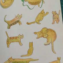 Alguna, ninguna pata . Projekt z dziedziny Design, Trad, c, jna ilustracja, Projektowanie postaci, Kreat, wność,  R, sunek i Malowanie akwarelą użytkownika safdieruth - 25.07.2021
