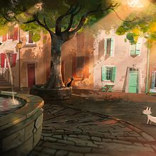 "Sun-daze" Photo Study. Traditional illustration project by Izzy Burton - 07.25.2021