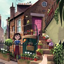 Spring Cottage Photo Study. Traditional illustration project by Izzy Burton - 07.25.2021