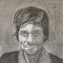 Retratos al carboncillo. Traditional illustration, Fine Arts, Drawing, Portrait Drawing, and Realistic Drawing project by Luis Antonio Grande López - 07.25.2021