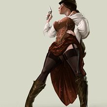 Chica Brava. Un progetto di Illustrazione tradizionale, Character design, Belle arti, Pittura, Fumetto, Street Art, Bozzetti, Creatività, Disegno a matita, Disegno e Disegno artistico di Mario Ochoa - 25.07.2021