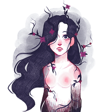 Mi Proyecto del curso: Técnicas de dibujo tradicional con Procreate. Traditional illustration, Drawing, Digital Illustration, Portrait Drawing, and Digital Drawing project by Damaris Lopez - 07.24.2021