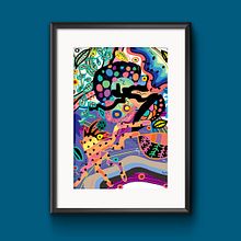 My project in Flat Illustration with Photoshop course. Een project van Traditionele illustratie, Digitale illustratie,  Digitaal schilderij, Redactioneel ontwerp,  Beeldende kunst, Schilderij, Patroonontwerp, Vectorillustratie y Printen van bmenekse011 - 24.07.2021