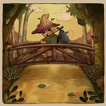 Mi Proyecto del curso: Ilustración digital con volumen y textura /2Nom_Nom/. Projekt z dziedziny Trad, c, jna ilustracja, Ilustracja c, frowa, R, sunek c, frow, Malarstwo c i frowe użytkownika Alan Oviedo - 20.07.2021