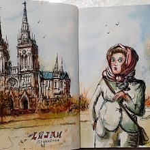 sketching artístico en acuarela: atrévete a expresar tus ideas . Un proyecto de Ilustración tradicional de Maximiliano Di Giácomo - 26.07.2021