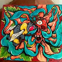 Piedra Sola. Traditional illustration, Tattoo Design, and Graphic Design project by Cristian Georgeot - 07.26.2021