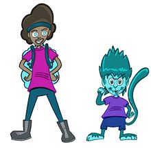 Mi Proyecto del curso: Diseño de personajes para animación con Photoshop / CHLOE y HUGO. Un progetto di Animazione, Character design, Animazione di personaggi e Illustrazione digitale di Nicolás Martínez Hojas - 09.07.2021