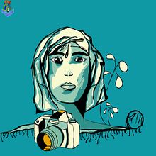 Mi Proyecto del curso: Retratos digitales con estilo propio en Procreate . % Kalenik Vasquez tarafından hazırlanan Geleneksel illüstras, on, Dijital İllüstras, Ve on projesi - 07.25.2021