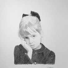 Mon projet du cours : Portrait réaliste au crayon graphite. Traditional illustration, Fine Arts, Sketching, Pencil Drawing, Drawing, Portrait Drawing, Realistic Drawing, Artistic Drawing, and Figure Drawing project by colette - 07.26.2021