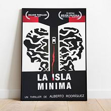 Cartel: La isla mínima. Collage, Design, Film, Video, TV, Graphic Design, Film, Creativit, and Poster Design project by Nuria Arregui Ustundag - 07.26.2021