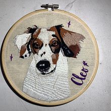Mi Proyecto del curso: Needle painting para principiantes Ein Projekt aus dem Bereich Stickerei und Naturalistische Illustration von catalinaelizaldesepulveda - 26.07.2021