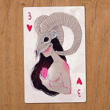 Baralho El Cabriton. Traditional illustration project by Mary Cagnin - 07.26.2021