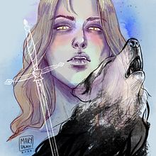 Alucard. Traditional illustration project by Mary Cagnin - 07.26.2021