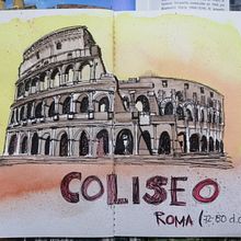 Mi Proyecto del curso: Sketching artístico en acuarela: atrévete a expresar tus ideas . Traditional illustration, Sketching, Creativit, Drawing, Watercolor Painting, and Sketchbook project by María Covarrubias García - 07.27.2021