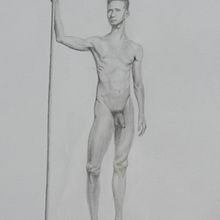 Mi Proyecto del curso: Dibujo realista de la figura humana. Realistic Drawing project by Fernando Diaz Guerrero - 07.27.2021
