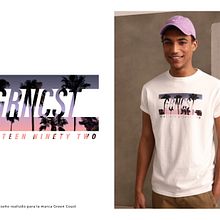 Posicionares aplicados a moda para la marca GREEN COAST. Projekt z dziedziny Projektowanie graficzne, Trad, c, jna ilustracja, Projektowanie mod, Design i Grafika wektorowa użytkownika Isaac Martin Castro - 27.07.2021