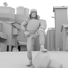 Proyecto Integrado de Animación y Creación de un personaje en un escenario 3D. 3D, Character Animation, 3D Animation, 3D Modeling, 3D Character Design, and 3D Design project by Jorge Melo Quezada - 06.14.2021