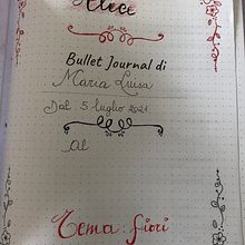 Il mio progetto del corso: Bullet journal creativo: pianificazione e creatività. Traditional illustration, Lettering, Drawing, H, and Lettering project by Maria Mirabella - 07.27.2021