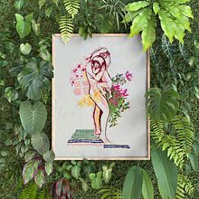 Embroidery Art - Personal Project. Un projet de Broderie, Beaux Arts, Illustration traditionnelle , et Décoration de Paulica Santos - 22.01.2021