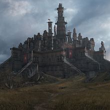 Castle Ruins  . % Diogo Sampaio tarafından hazırlanan Mat Bo, ama, Konsept Sanatı, Görsel efektler, Fotoğraf Rötuşlama, Geleneksel illüstras, on, Ve 3D projesi - 07.25.2021
