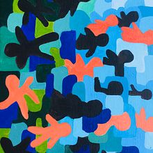 A Conversation About Race in America. Painting project by Sharon Buttry - 07.28.2021