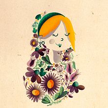 Autoretrato Botánico - Andrea Noca. Un proyecto de Ilustración tradicional, Ilustración digital, Ilustración botánica y Dibujo digital de Andrea Nogales - 27.07.2021