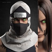 Kakuzu (角都). Un proyecto de 3D, Animación 3D, Diseño de personajes 3D, Modelado 3D y Rigging de Maite Gómez García - 28.07.2021
