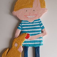 My project in Paper Mache for Beginners: Sculpt a Colorful Character course. Character Design, To, Design, Art To, and s project by de.wit.edith - 07.28.2021
